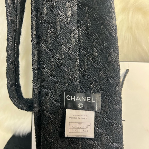 Chanel Vintage Tie 2002 Black 🖤🖤 - Picture 12 of 16